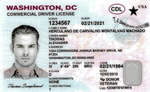Image of District of Columbia's Driver's License
