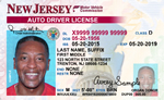 Image of New Jersey's Driver's License