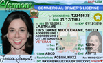 Image of Vermont's Driver's License